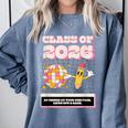 Class Of 2026 Students Graduate 2026 Graduation Comfort Colors Sweatshirt Blue Jean