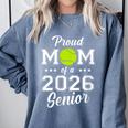 Class Of 2026 Tennis Mom Senior Graduation Graduate Comfort Colors Sweatshirt Blue Jean