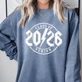Class Of 2026 Twenty 26 Classic Rock Graduation Senior 2026 Comfort Colors Sweatshirt Blue Jean