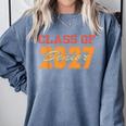 Class Of 2027 Graduation Senior Back To School 2026 Graduat Comfort Colors Sweatshirt Blue Jean