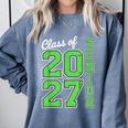 Class Of 2027 Senior 27 High School Graduation Senior 2027 Comfort Colors Sweatshirt Blue Jean
