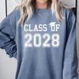 Class Of 2028 Graduation T Shirt Future School Graduate Comfort Colors Sweatshirt Blue Jean