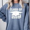 Class Of 2028 T-Shirt School Graduation Pride Tee Comfort Colors Sweatshirt Blue Jean