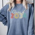 Class Of 2034 Senior Graduate 2034 Graduation Comfort Colors Sweatshirt Blue Jean