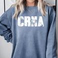 CRNA Nurse Graduation Nurse Anesthetist Shirt Comfort Colors Sweatshirt Blue Jean