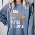 I Like Croissant And Maybe 3 People Baking Introvert Foodie Comfort Colors Sweatshirt Blue Jean I Like Croissant And Maybe 3 People Baking Introvert Foodie Comfort Colors Sweatshirt Blue Jean