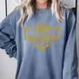 Cross Country Senior Night Senior 2025 Graduation Party 20 Comfort Colors Sweatshirt Blue Jean