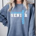 Cross Country Senior Night Senior 2025 Graduation Party 26 Comfort Colors Sweatshirt Blue Jean