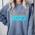 Cute Graduation Shirt Class Of 2022 Shirt Comfort Colors Sweatshirt Blue Jean