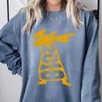 Dabbing Graduation Class Of 2018 T-Shirt School Colors Comfort Colors Sweatshirt Blue Jean