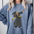 Dabbing Graduation Class Of 2023 Shirt History Month Comfort Colors Sweatshirt Blue Jean