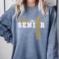 Dance Senior Night Dance Senior 2025 Graduation 14 Comfort Colors Sweatshirt Blue Jean