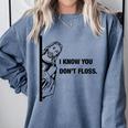 Dental Hygienist Hygiene School Squad RDH Graduation Comfort Colors Sweatshirt Blue Jean