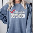 Dissertation Defended PhD Graduate PhD Graduation Comfort Colors Sweatshirt Blue Jean