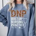 DNP Doctor Of Nursing Practice Medical School Graduation Comfort Colors Sweatshirt Blue Jean