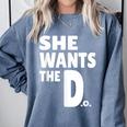 Doctor Of Osteopathic Medicine Graduation Comfort Colors Sweatshirt Blue Jean