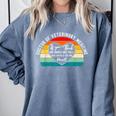 Doctor Of Veterinary Medicine DVM Graduation Appreciation Comfort Colors Sweatshirt Blue Jean