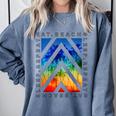 Eat Beach Sleep Repeat Summer Vacation Graduation Tees Men Women Kids Comfort Colors Sweatshirt Blue Jean