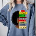 EdD Doctor Of Education Book Degree Doctorate Graduation Comfort Colors Sweatshirt Blue Jean