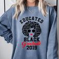 Educated Graduate 2019 Graduation Cute T Shirt Comfort Colors Sweatshirt Blue Jean