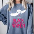 Educated Women Graduation Shirt Comfort Colors Sweatshirt Blue Jean