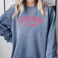 Esthetician Est 2024 For Esthetician Student Graduation Comfort Colors Sweatshirt Blue Jean