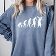 Evolution Of Dab Dabbing Dabbin' Graduation School T-Shirt Comfort Colors Sweatshirt Blue Jean