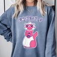Ew People Introvert Ferrets Saying Mask Ferret Comfort Colors Sweatshirt Blue Jean Ew People Introvert Ferrets Saying Mask Ferret Comfort Colors Sweatshirt Blue Jean
