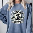 Excellence Graduation Black History Month Inspiring Comfort Colors Sweatshirt Blue Jean