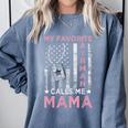 My Favorite Airman Calls Me Mama Airman Graduation Mom Comfort Colors Sweatshirt Blue Jean