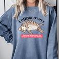 Felinetrovert CAT Lover Kitten CATS Funny Meme Introvert Pet Comfort Colors Sweatshirt Blue Jean Felinetrovert CAT Lover Kitten CATS Funny Meme Introvert Pet Comfort Colors Sweatshirt Blue Jean