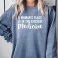 Female Doctor Shirt Rights Graduation Comfort Colors Sweatshirt Blue Jean