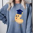 Flossing Cashew OIT For Tree Nut OIT Graduation Comfort Colors Sweatshirt Blue Jean