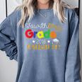 Fourth 4th Grade 2018 Nailed It Graduation Shirt Comfort Colors Sweatshirt Blue Jean