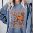 Fox Red Labrador Retriever Introvert Foxred Lab Comfort Colors Sweatshirt Blue Jean Fox Red Labrador Retriever Introvert Foxred Lab Comfort Colors Sweatshirt Blue Jean