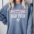 FUTURE RAD TECH GRADUATION GIFT T-SHIRT Radiology Graduate Comfort Colors Sweatshirt Blue Jean
