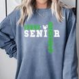 Golf Senior Night Golf Senior 2025 Graduation 33 Comfort Colors Sweatshirt Blue Jean