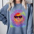 Goodbye 2nd Grade Graduation To 3rd Grade First Summer Kids Comfort Colors Sweatshirt Blue Jean