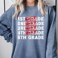 Goodbye 4th Grade Graduation Last Day School Hello 5th Grade Comfort Colors Sweatshirt Blue Jean