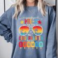 Goodbye Pre-k Graduation Kindergarten Summer Break Graduate Comfort Colors Sweatshirt Blue Jean