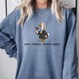 Goose Silly Lawyer Law Student School Graduation Comfort Colors Sweatshirt Blue Jean