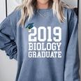 Graduation 2019 Biology Tshirt For Science Graduate Comfort Colors Sweatshirt Blue Jean