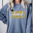 Graduation 2023 Class Of 2023 Comfort Colors Sweatshirt Blue Jean
