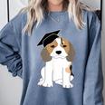 Graduation Beagle Dog 2017 Graduate Graduation Tee Comfort Colors Sweatshirt Blue Jean