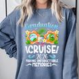 Graduation Cruise 2026 Making Memories Graduate Cruising Comfort Colors Sweatshirt Blue Jean