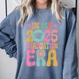 In My Graduation Era Class Of 2025 School Graduation Comfort Colors Sweatshirt Blue Jean