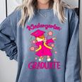 Graduation Kindergarten Last Day Of School Shirt Comfort Colors Sweatshirt Blue Jean