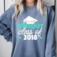 Graduation Shirt We Out Class Of 2018 Graduation Tee Comfort Colors Sweatshirt Blue Jean