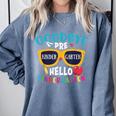 Graduation Shirt Goodbye PreK Hello Kindergarten School Comfort Colors Sweatshirt Blue Jean