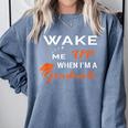 Graduation Shirt High School And College For Sleepy Graduate Comfort Colors Sweatshirt Blue Jean